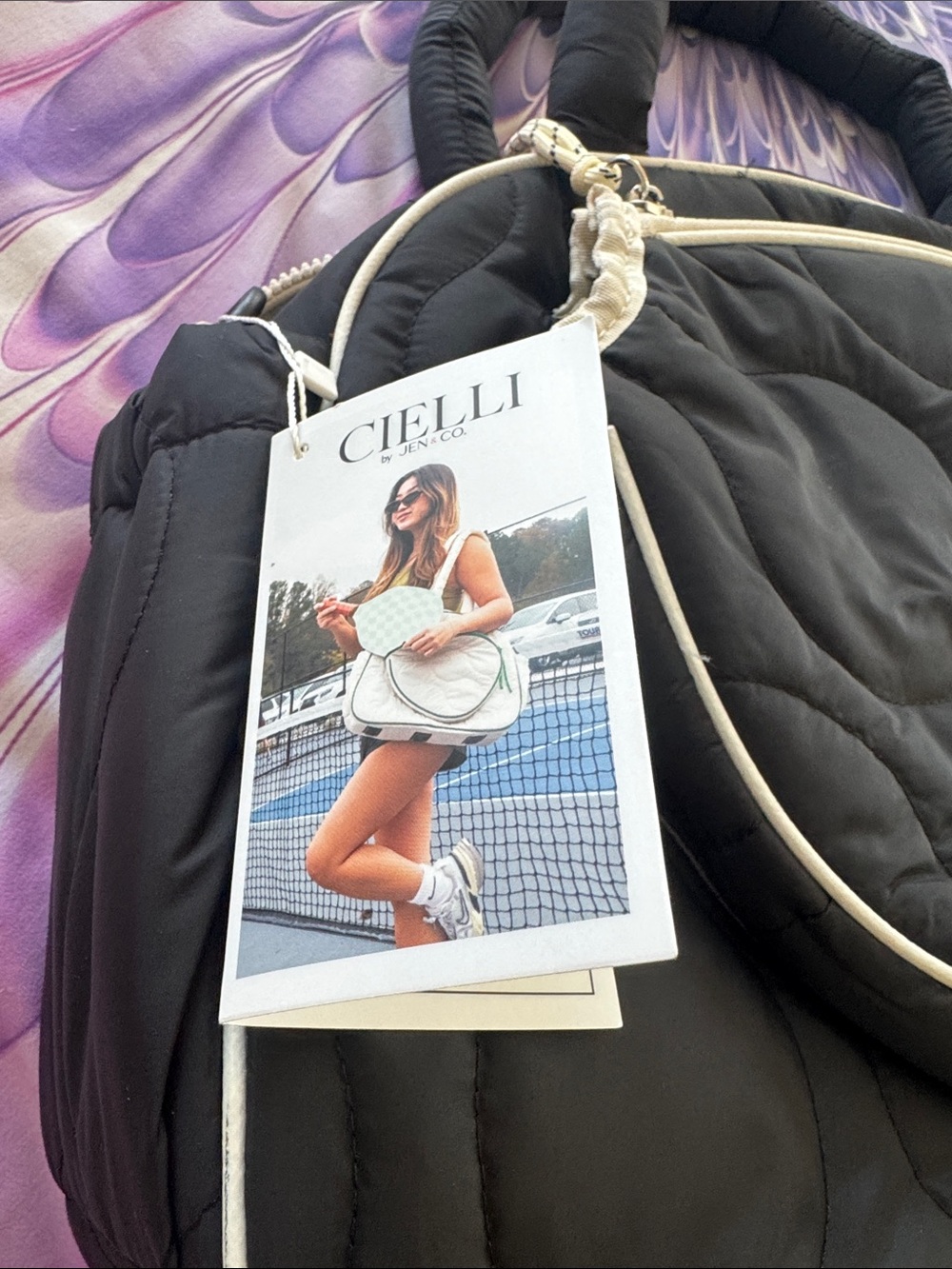 Cielli by Jen & Co Pickleball Tote - Picture 5 of 5